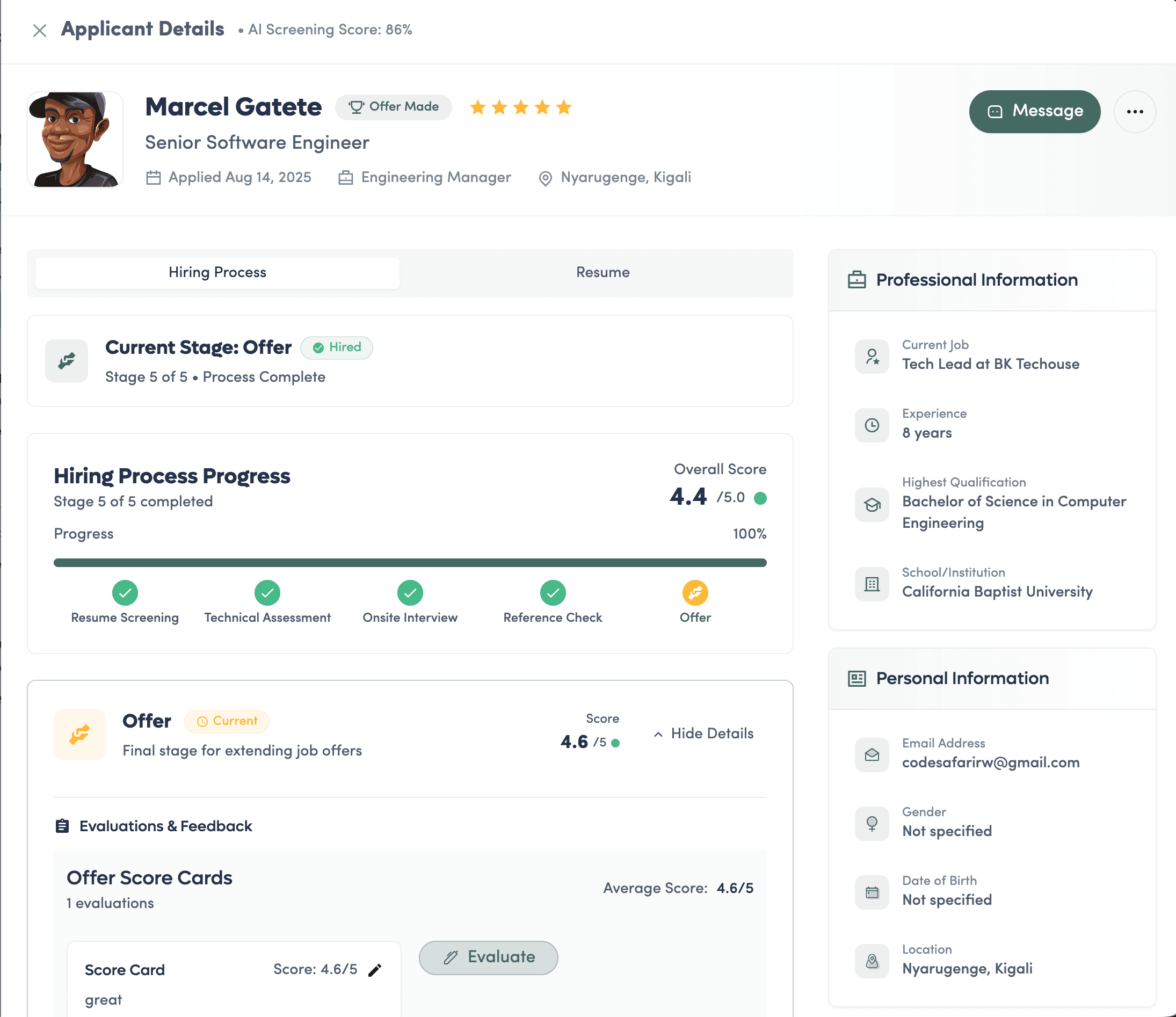 Kazispace: AI-Powered Job Matching & Hiring Platform